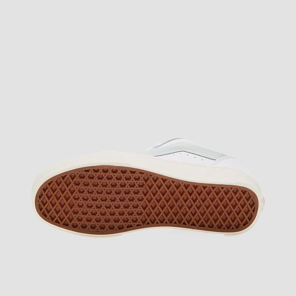 Vans Knu Skool Shoes - Premium Leather Dusty Blue