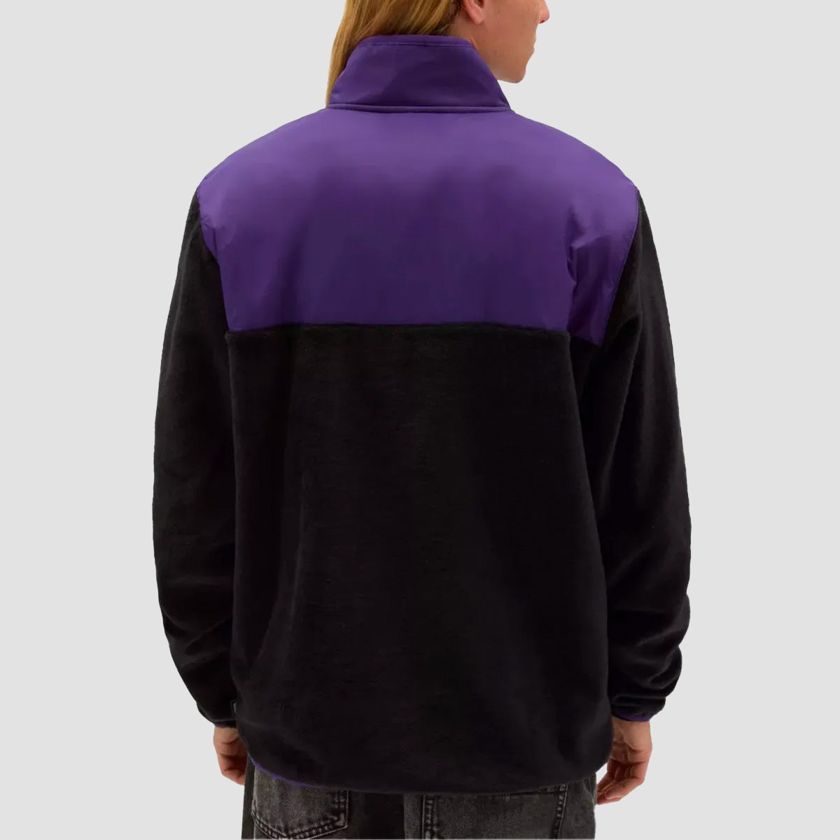 Vans Mammoth Pullover Jacket Black/Violet Indigo