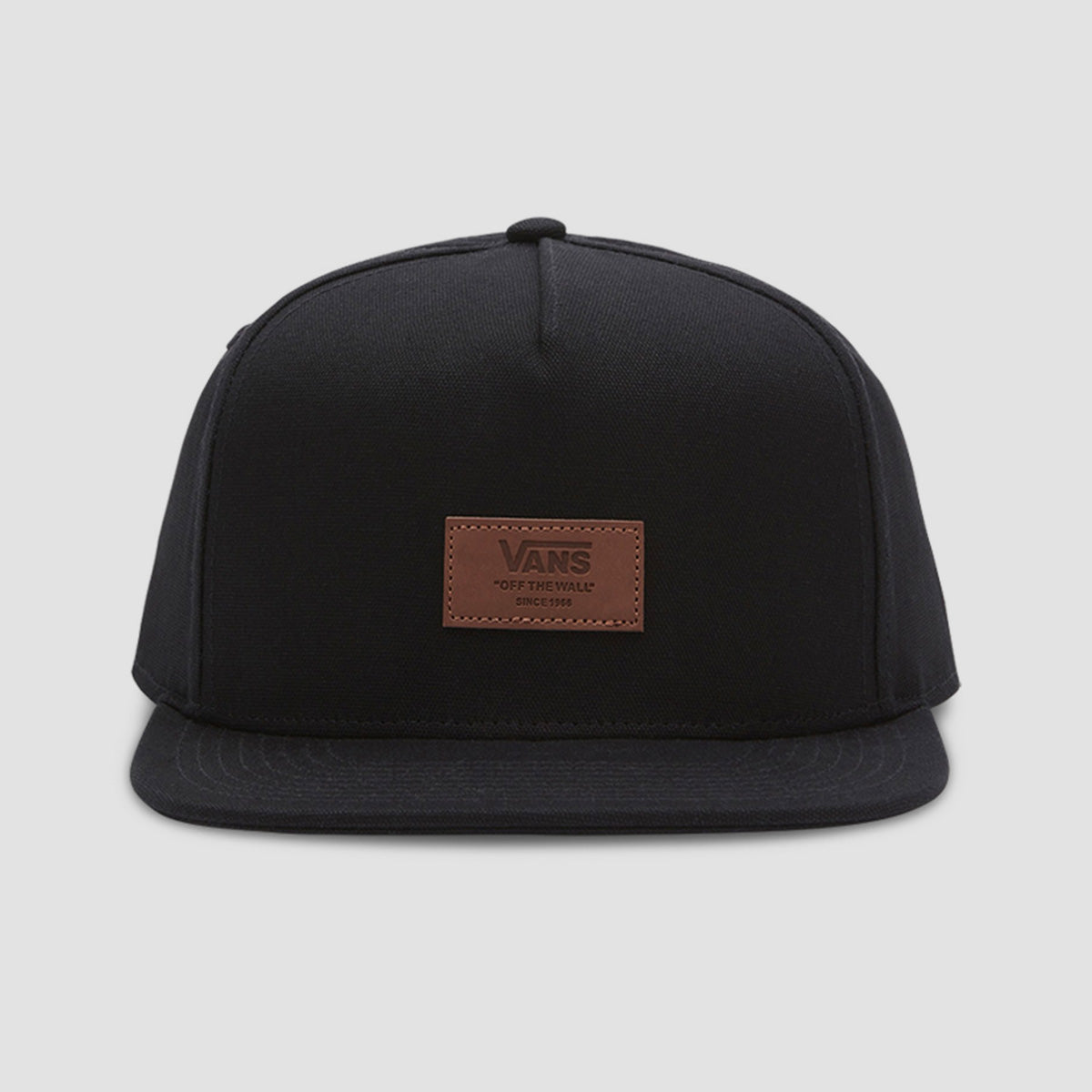 Vans Off The Wall Patch Snapback Cap Black