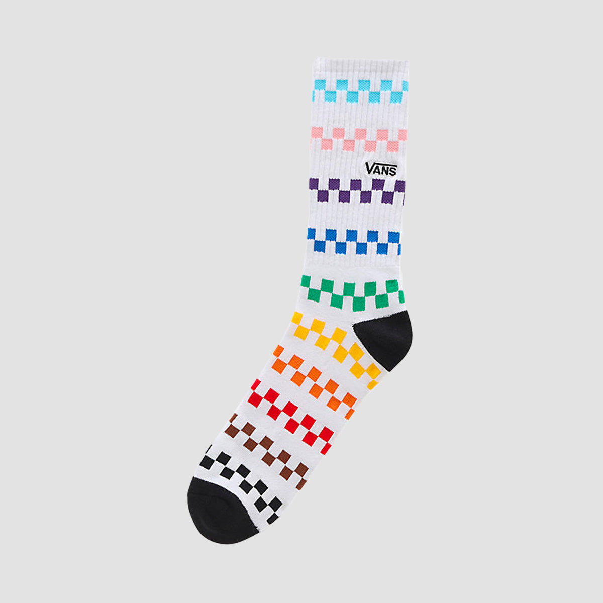 Vans Pride Crew Socks White