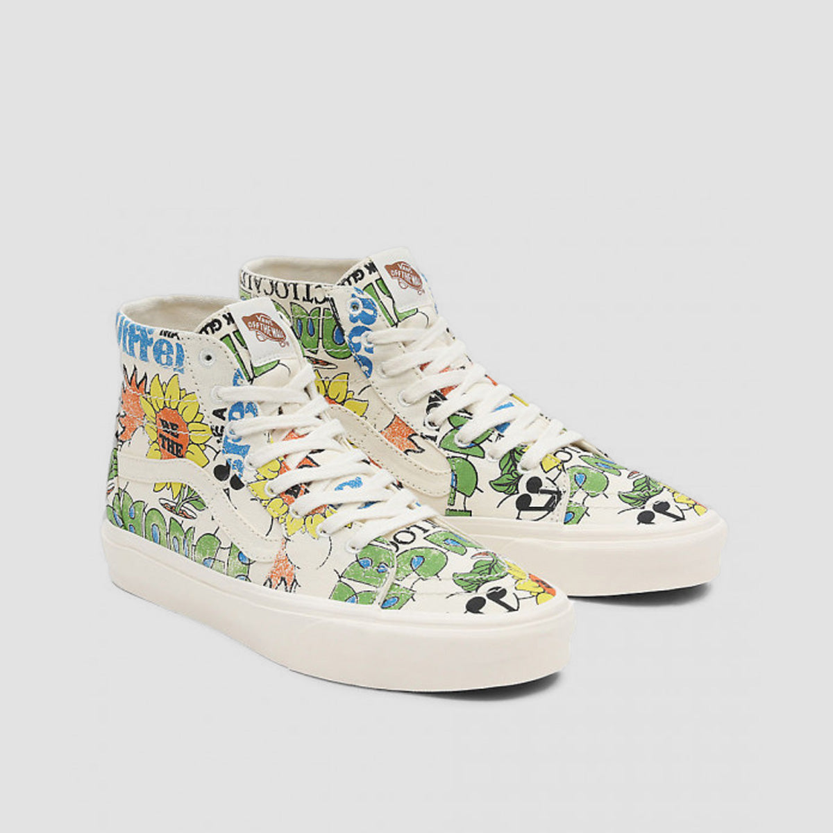 Vans SK8-Hi Tapered High Top Shoes - Eco Positivity/Natural