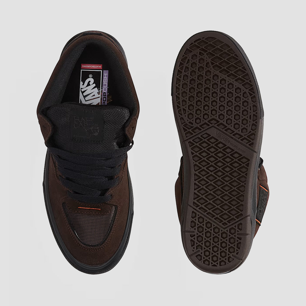 Vans Skate Half Cab Wafflecup Shoes - Rizzo Brown/Black
