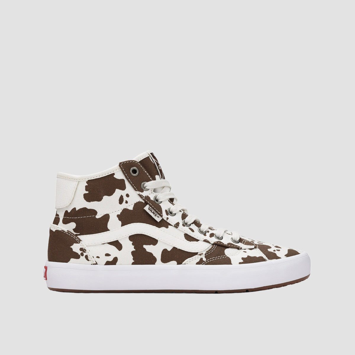 Vans Skate Lizzie High Top Shoes - Cow Brown/White