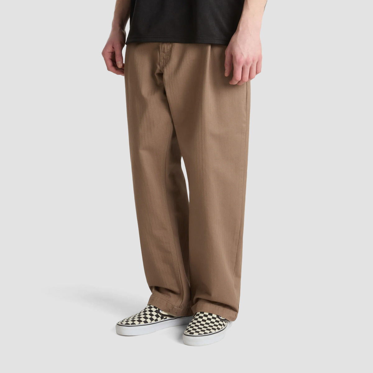 Vans Skate Loose Pleated Pants Walnut
