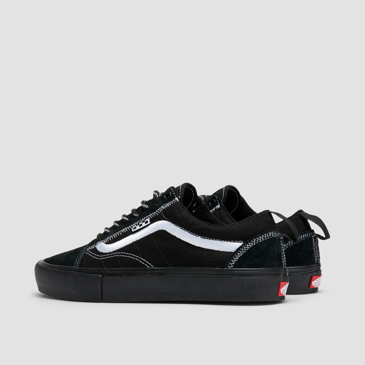 Vans Skate Old Skool Net Doobie Shoes - Black/Black