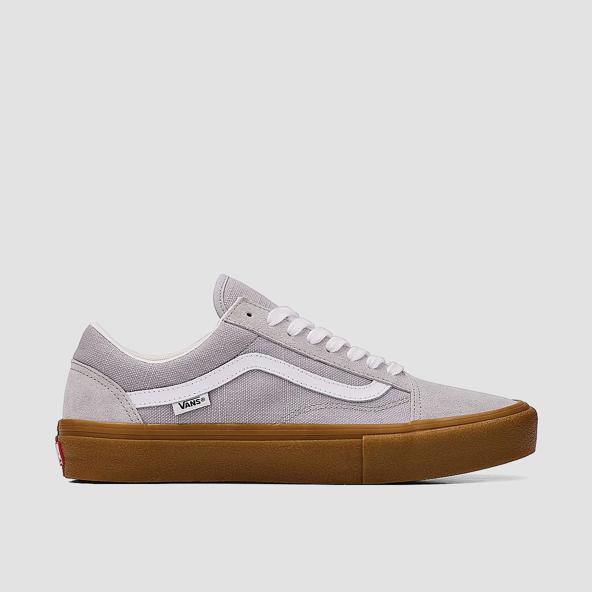 Vans Skate Old Skool Shoes - Crepe Light Gray/Gum