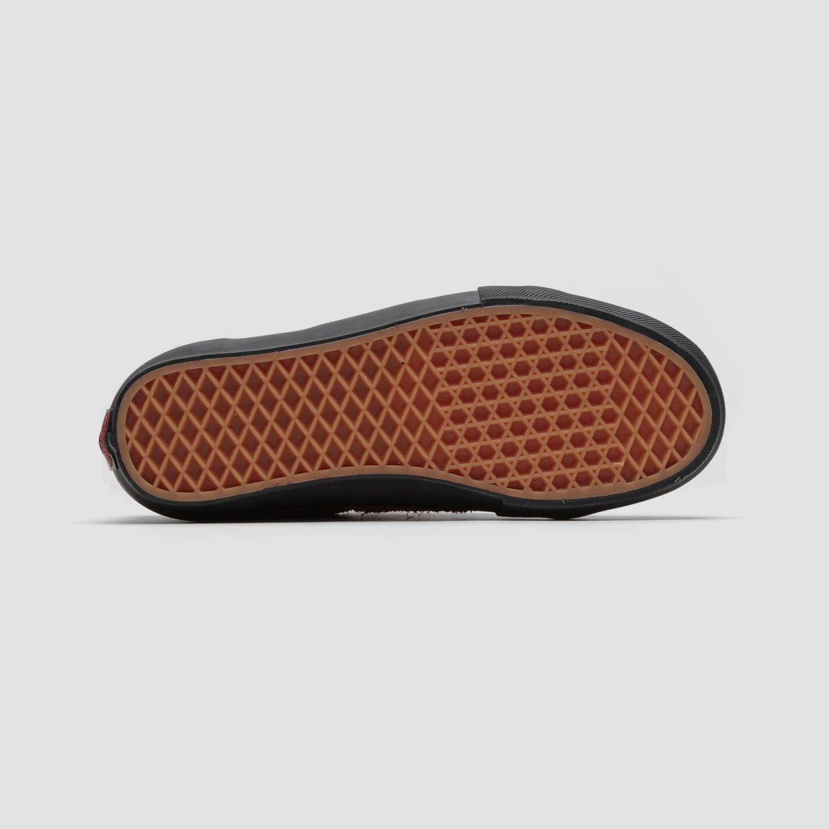 Vans Skate Old Skool Shoes - Hairy Suede Black/Burgundy