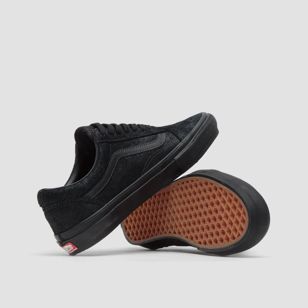 Vans Skate Old Skool Shoes - Metallic Black/Smoke