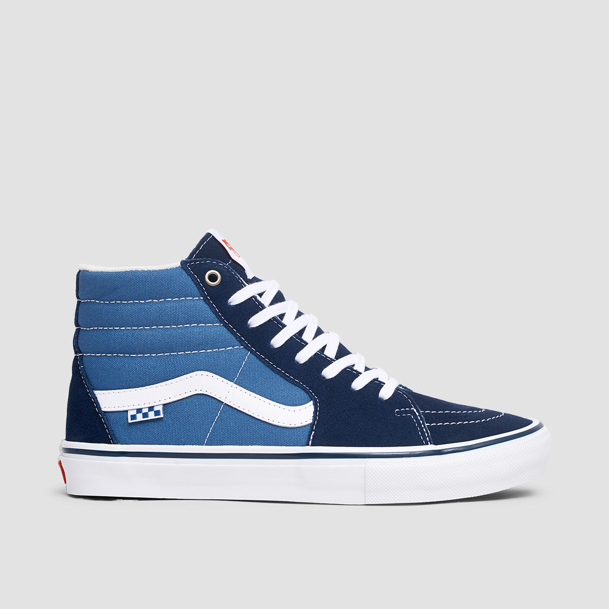 Vans Skate SK8-Hi Shoes - Navy/White