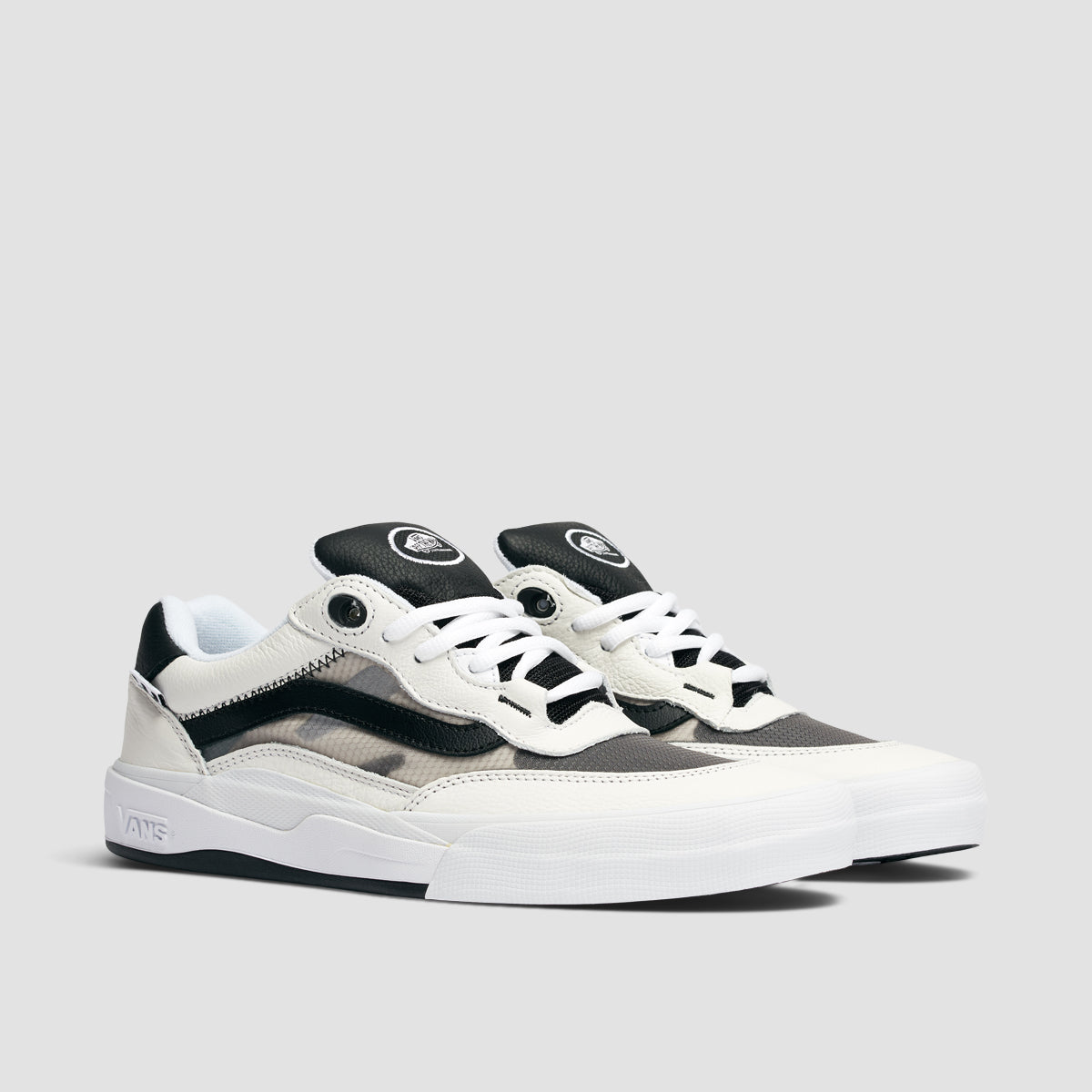 Vans Wayvee Shoes - Leather True White/Black