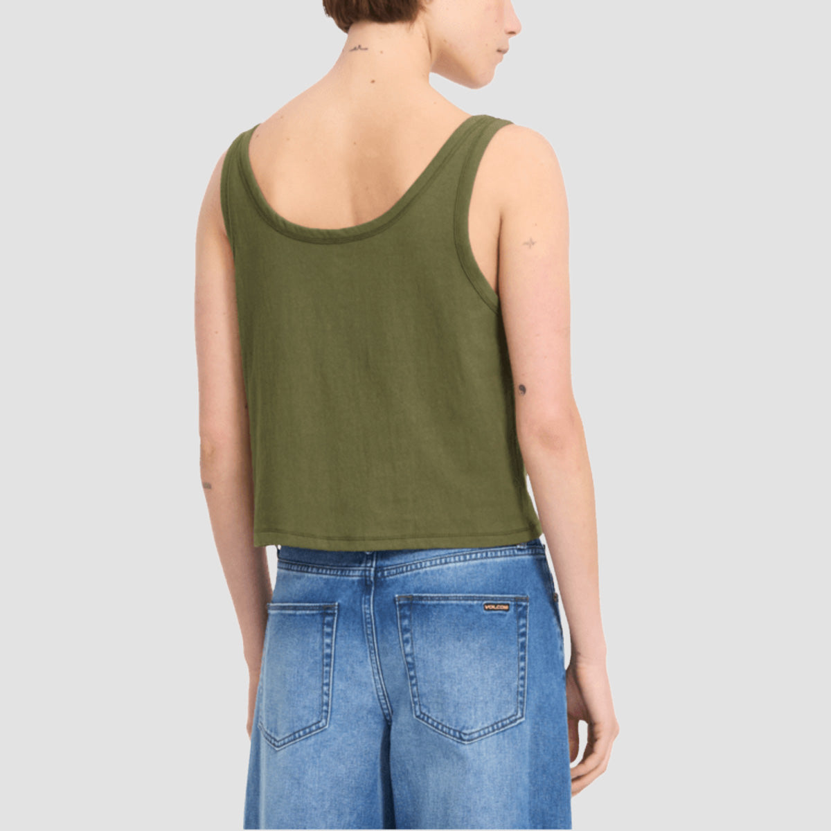 Volcom 91 Tank Vest Bayleaf - Womens
