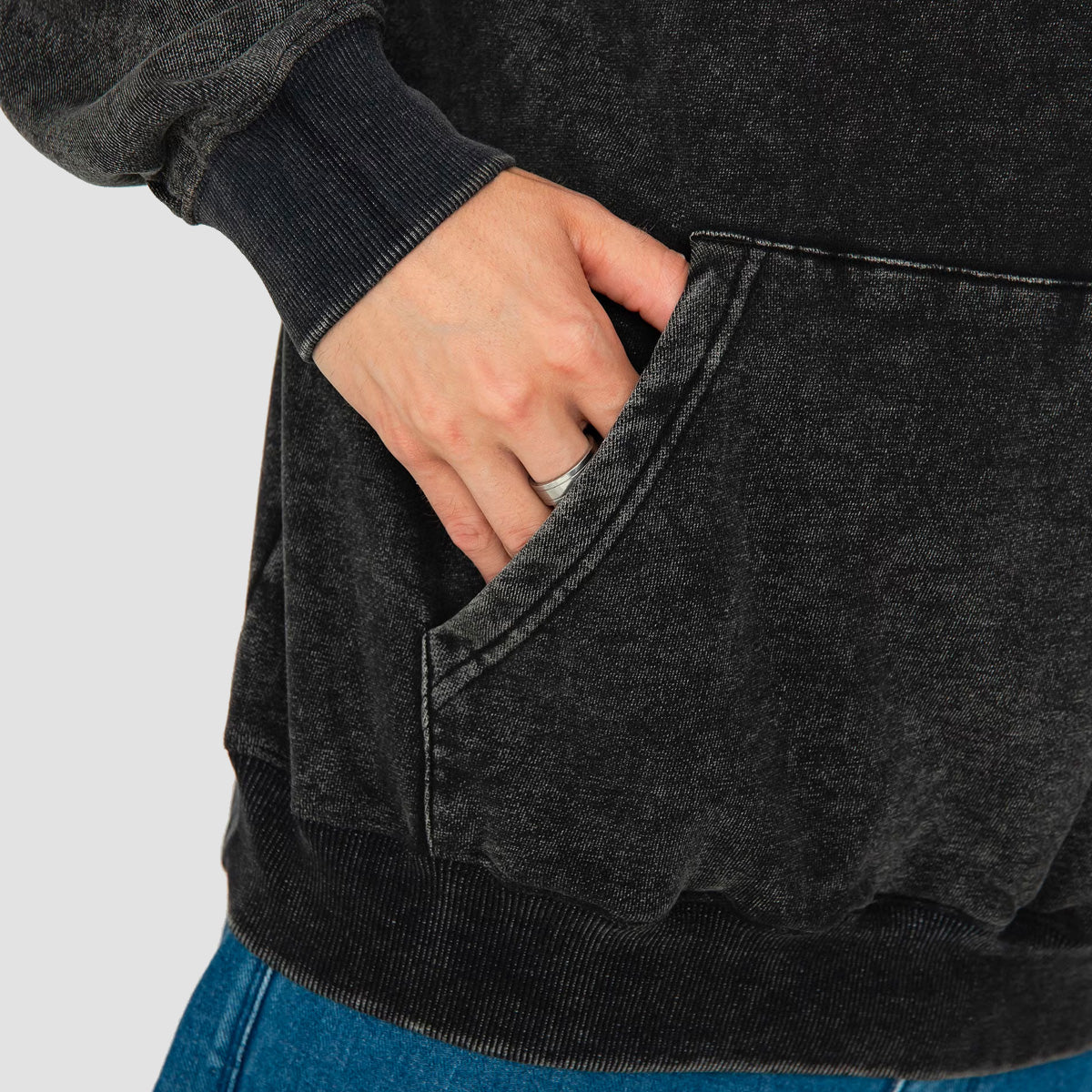 Volcom Acid Wall Pullover Hoodie Black