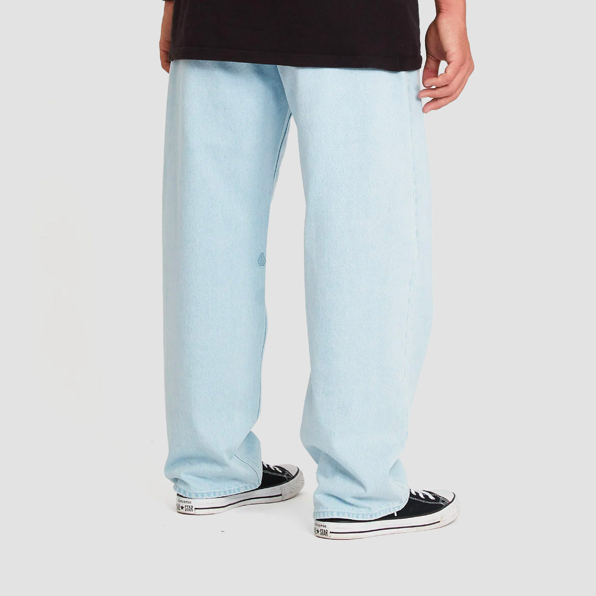 Volcom Billow Loose Fit Jeans Light Blue