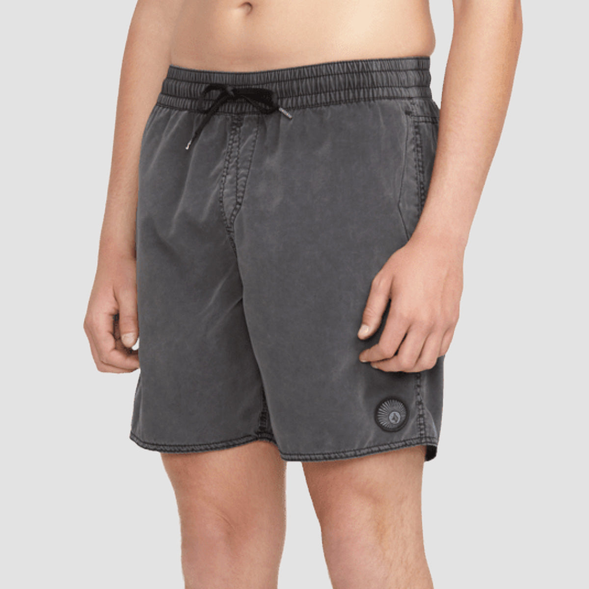 Volcom Center Trunk 17" Boardshorts Black