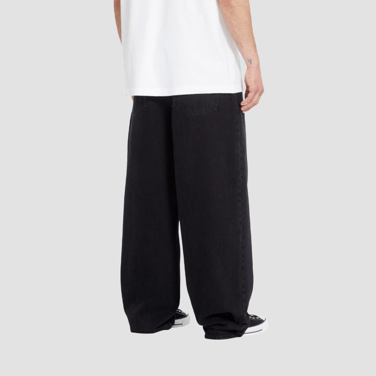 Volcom Chillow Super Loose Fit Jeans Black