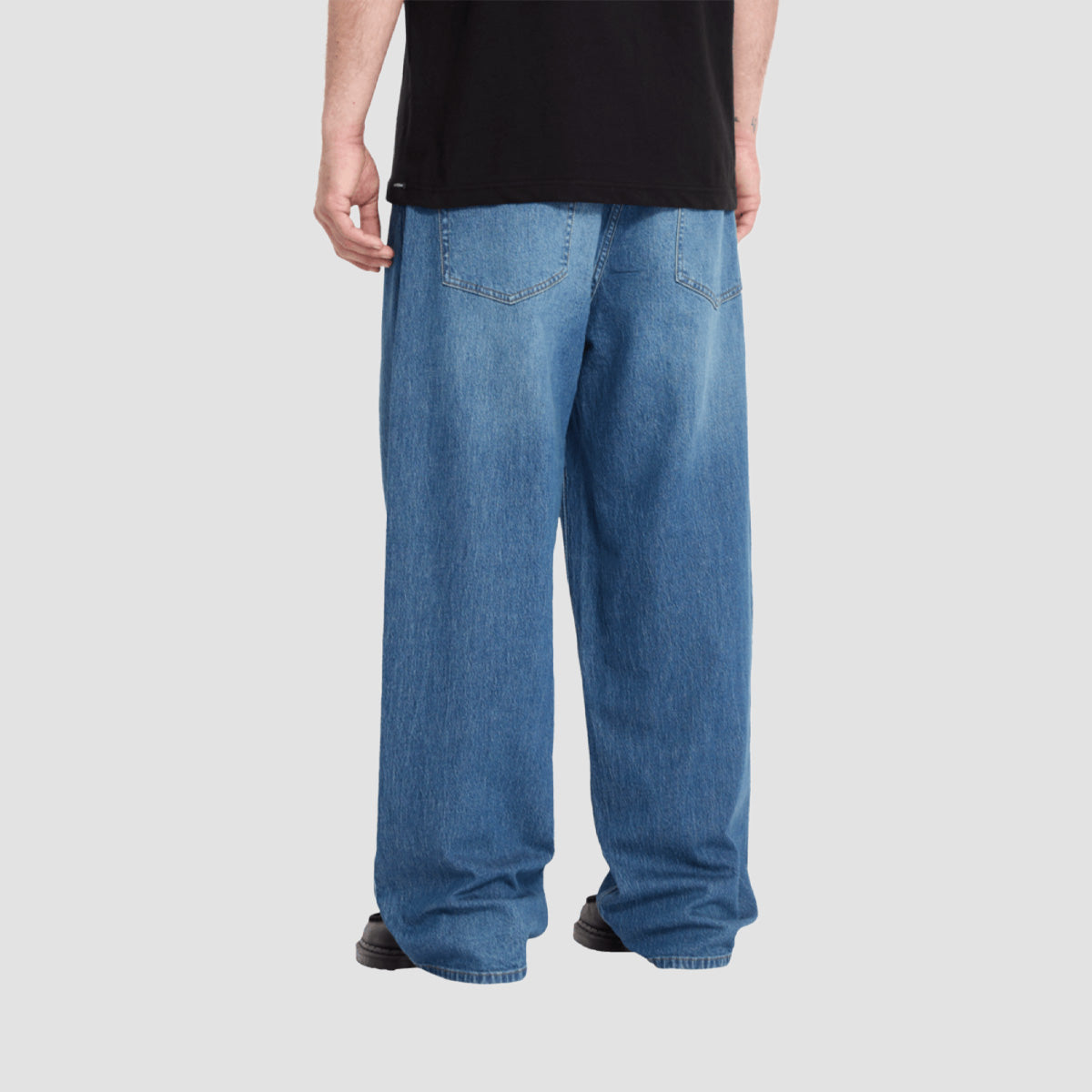 Volcom Chillow Super Loose Fit Jeans Park Blue