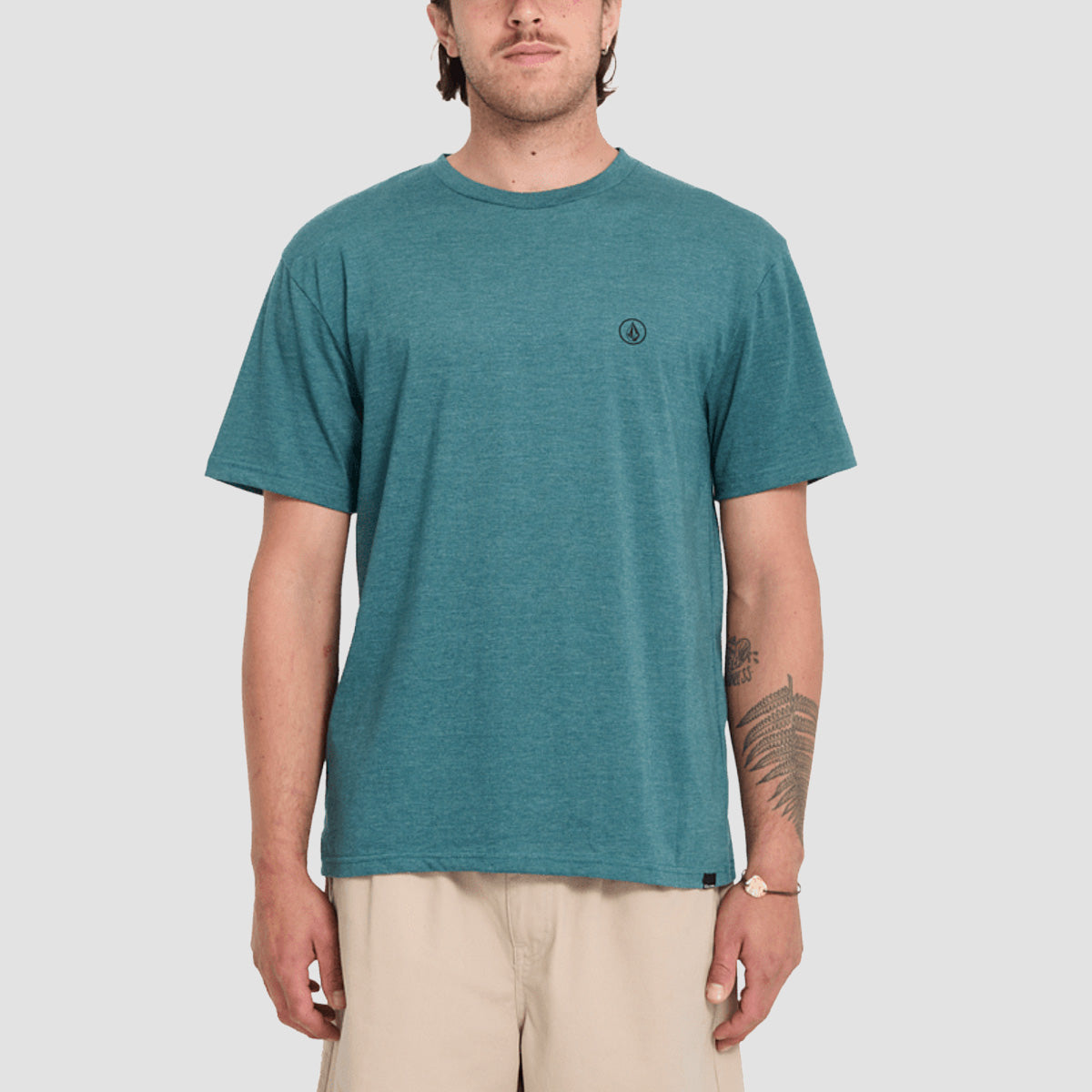 Volcom Circle Blanks T-Shirt Rifle Green