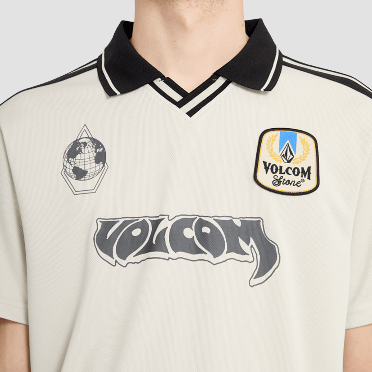 Volcom Copa Crew T-Shirt Stone