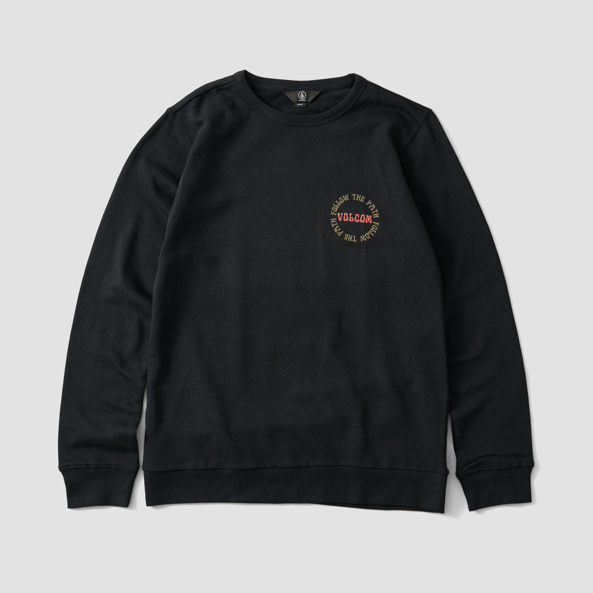 Volcom Dither Crew Sweatshirt Black