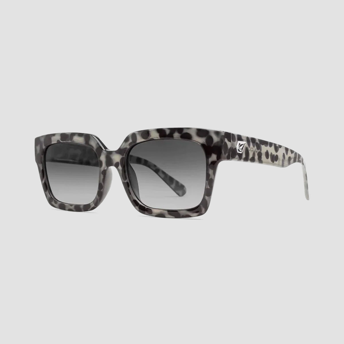 Volcom Domeinator Sunglasses Gloss Nude Tort/Grey Gradient - Womens