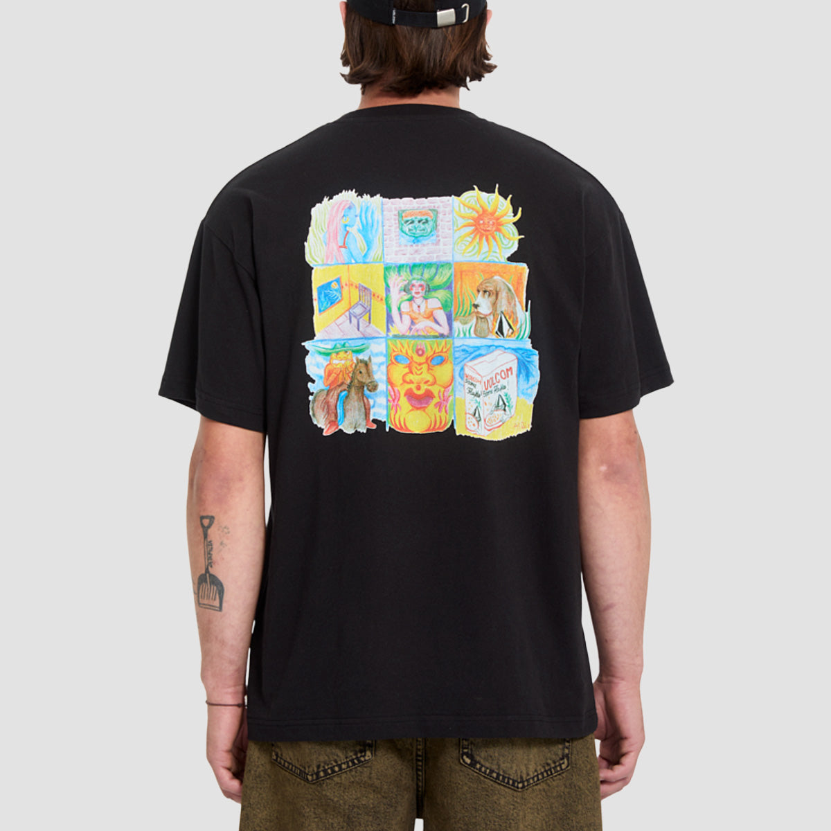 Volcom Double Fantasy Lse T-Shirt Black