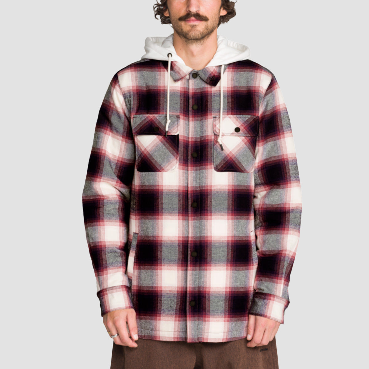 Volcom Enson Ins Riding Flannel Blue