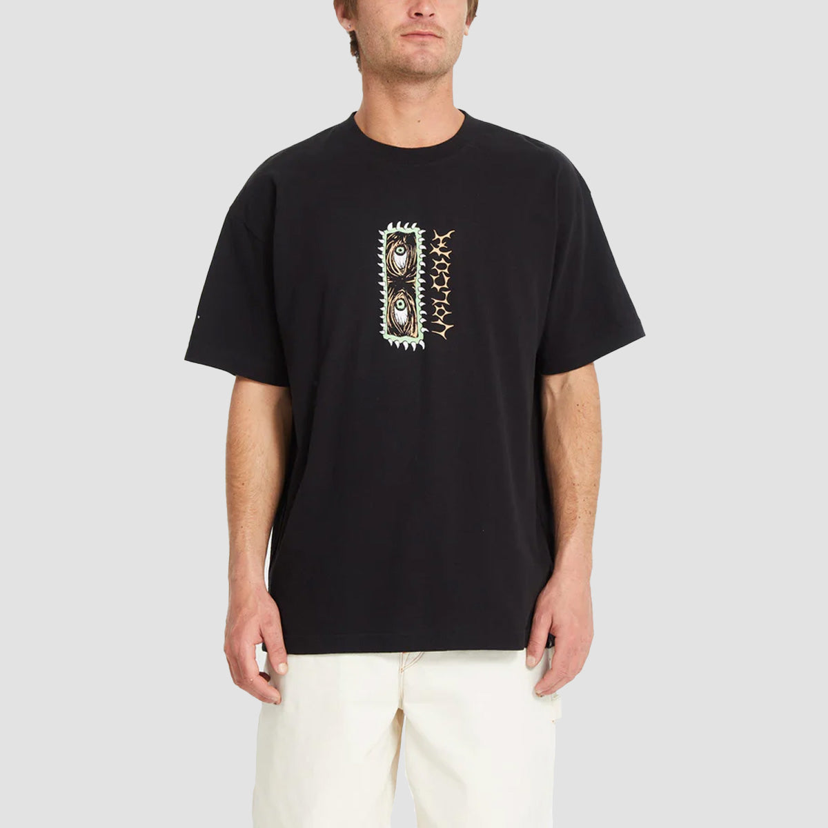Volcom Eye Rust LSE T-Shirt Black