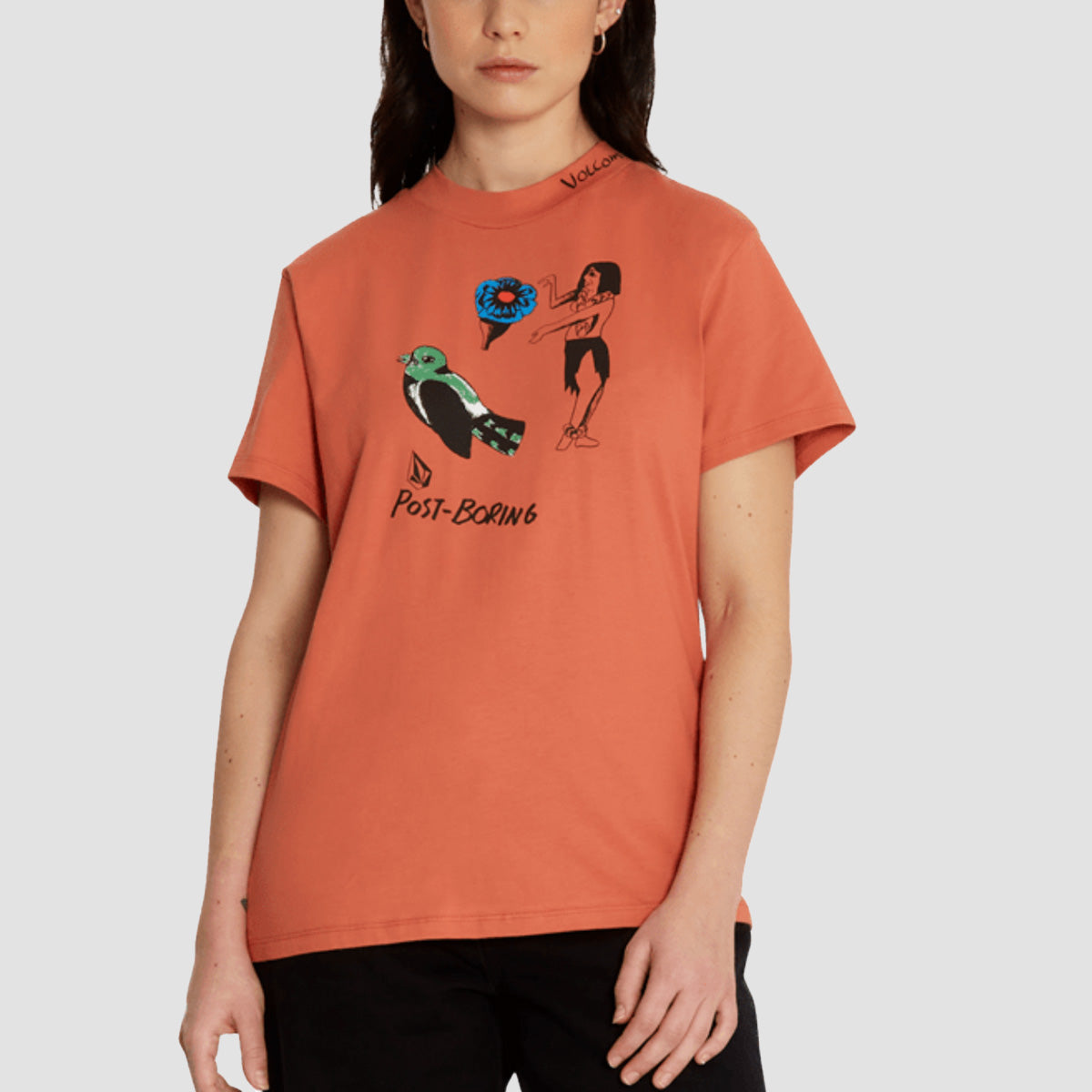 Volcom FA Bob Mollema T-Shirt Terra Cotta - Womens