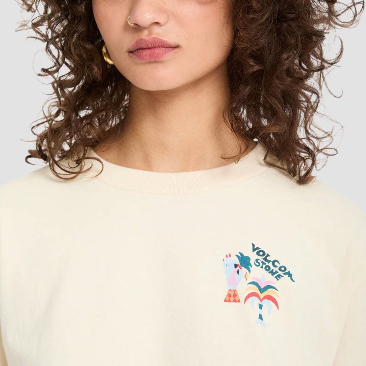 Volcom FA Bruno Lucas T-Shirt Vintage White - Womens