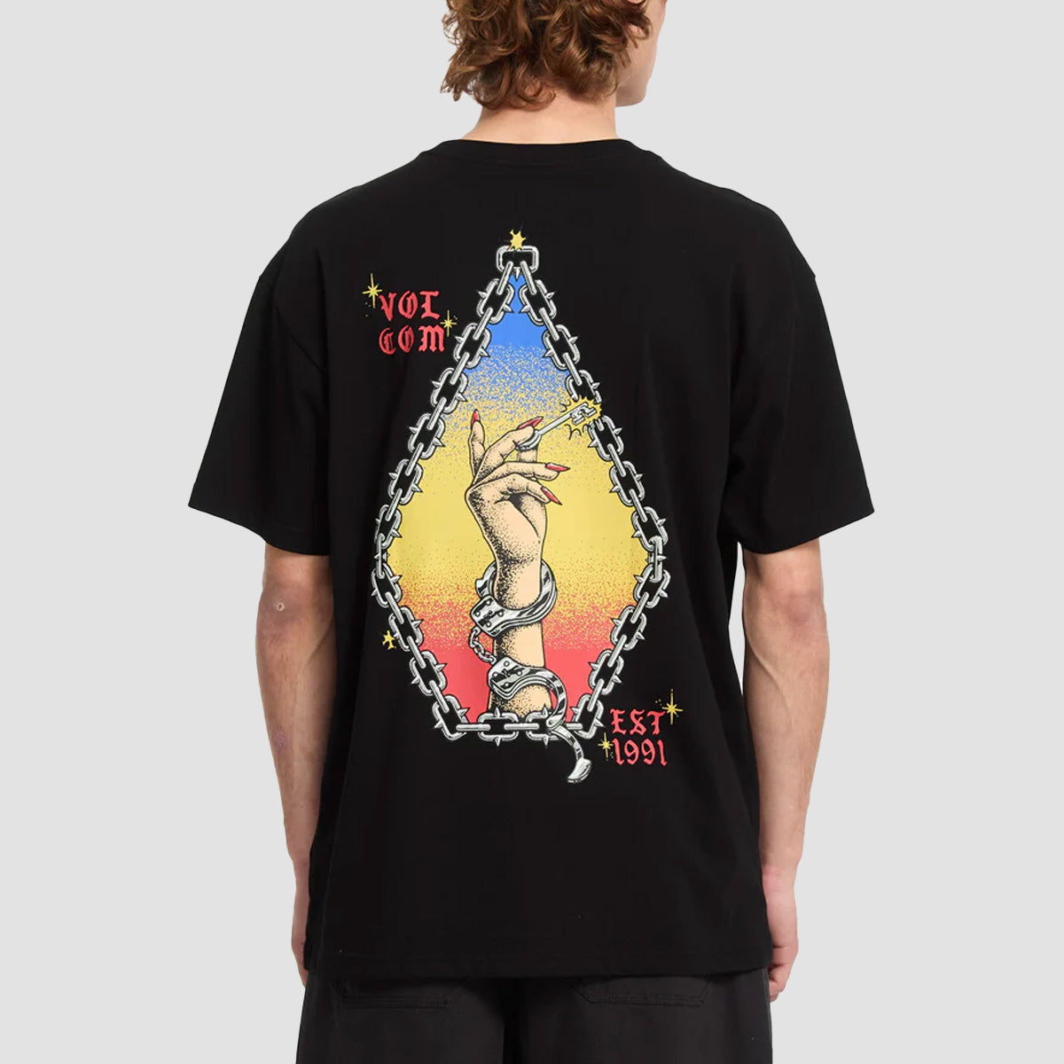 Volcom FA Daniel Shepard Unlocked T-Shirt Black