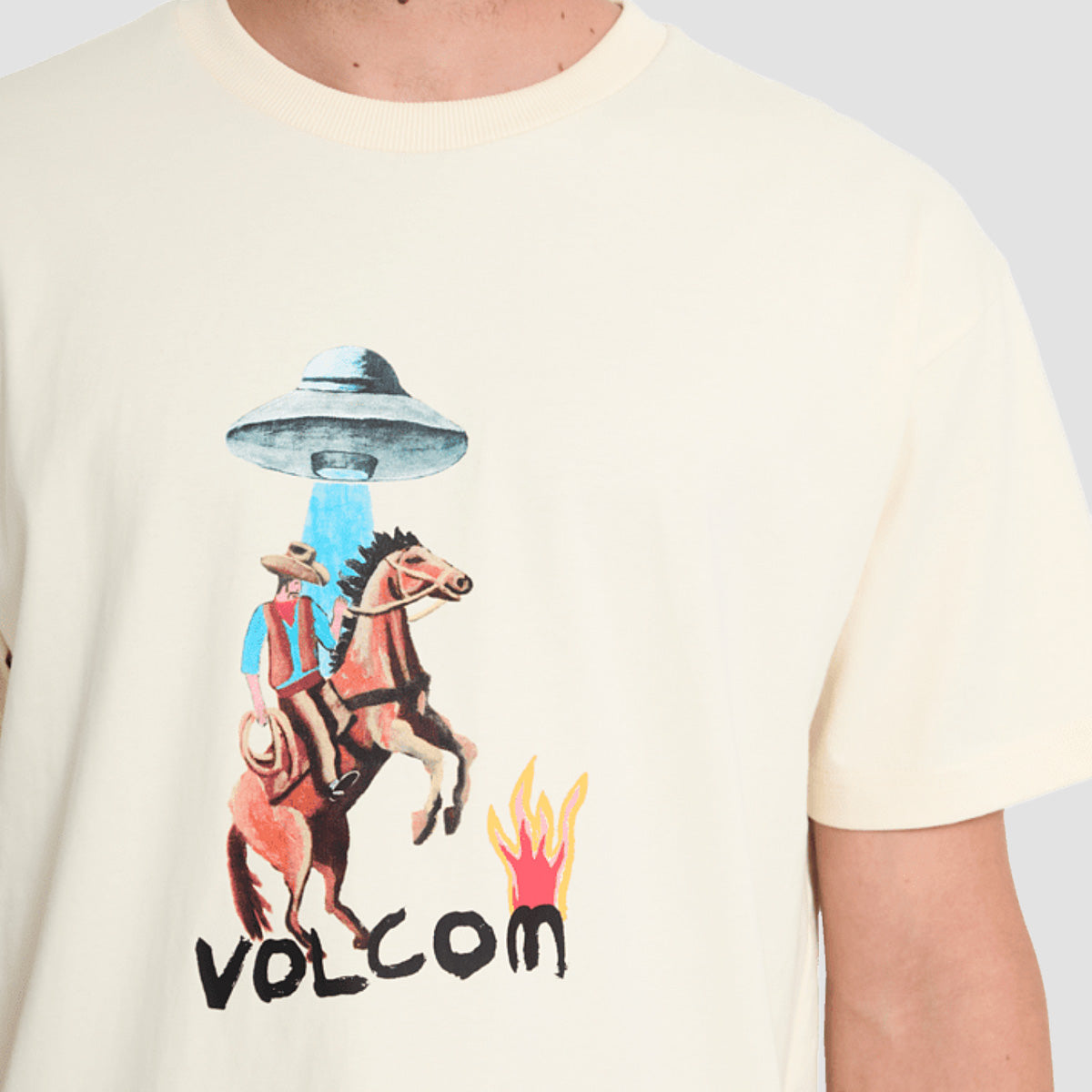 Volcom FA Mickey Mason 1 T-Shirt Dirty White