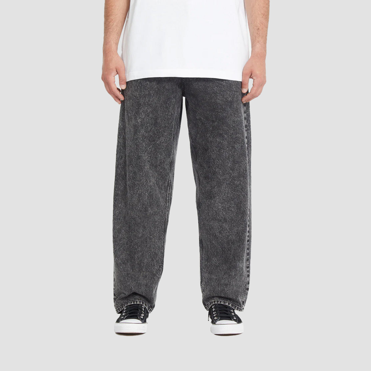 Volcom Freazy Loose EW Jeans Light Acid Black
