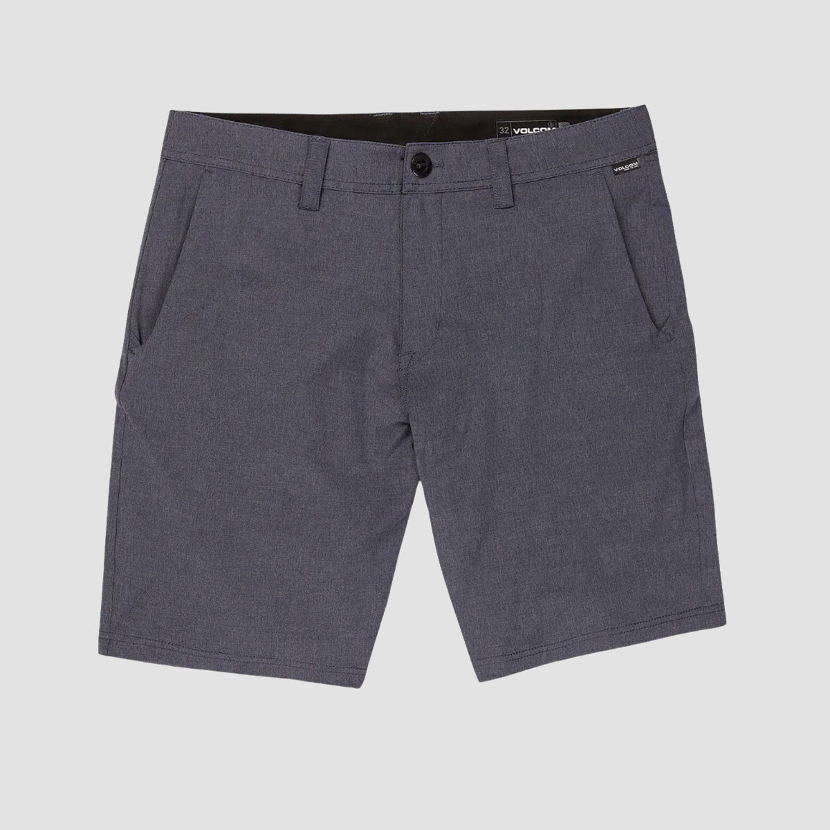 Volcom Frickin Cross Shred Static 20" Hybrid Shorts Used Blue