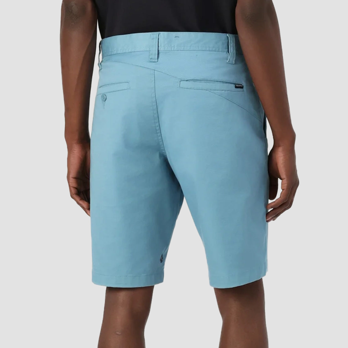 Volcom Frickin Cross Shred Static 20" Hybrid Shorts Used Blue