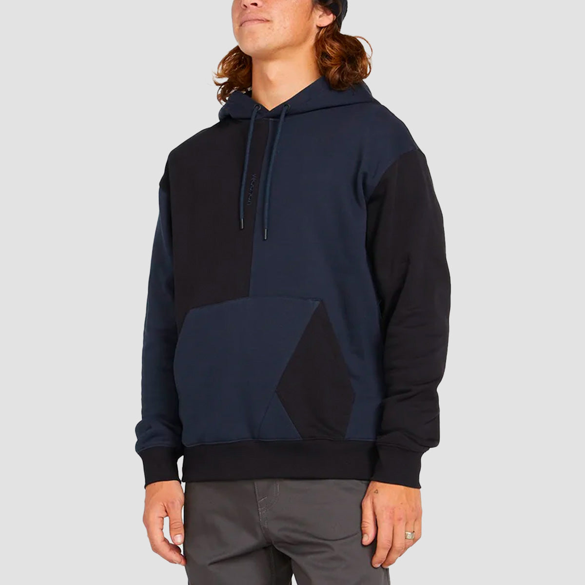 Volcom Halfstone Play The Game Pullover Hoodie Navy