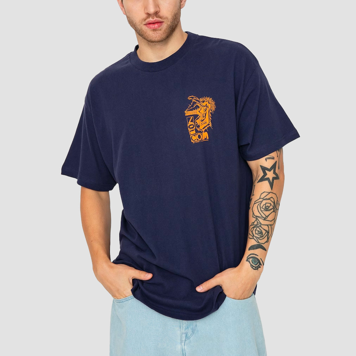 Volcom Hammered LSE T-Shirt Eclipse