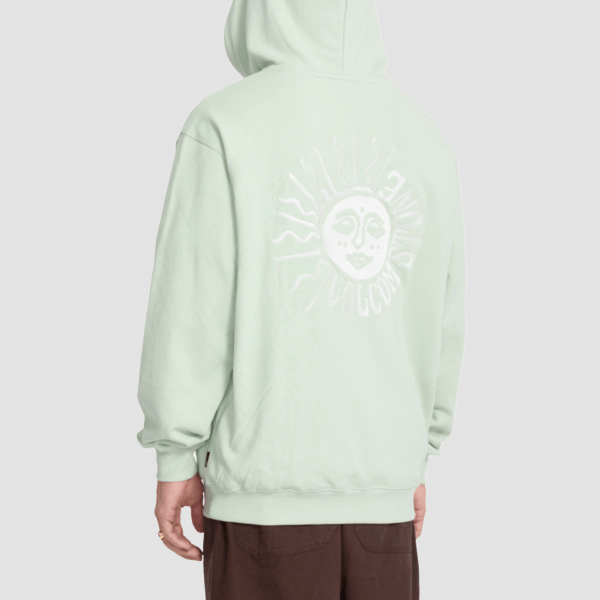 Volcom Handerry Pullover Hoodie Pale Aqua