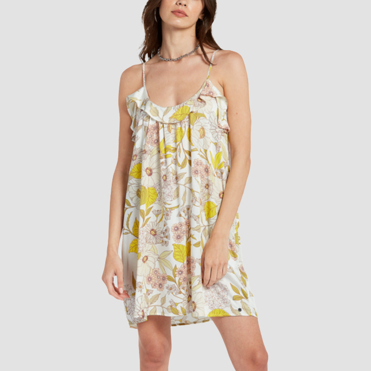 Volcom Happy Clouds Dress Multi - Womens