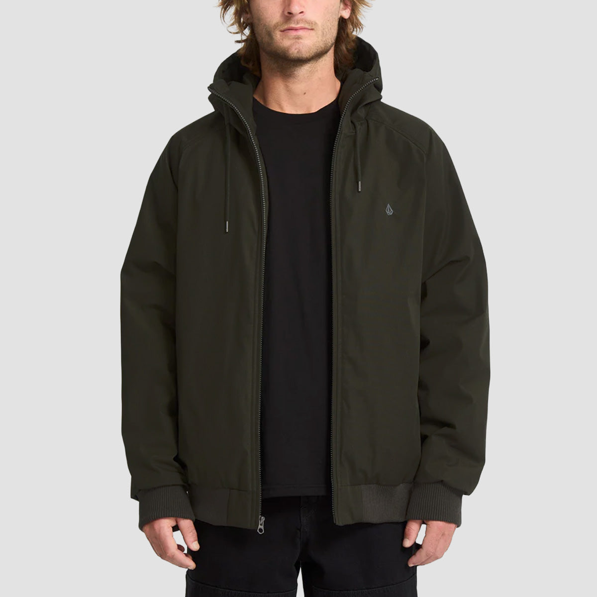 Volcom Hernan 10K Jacket Rinsed Black