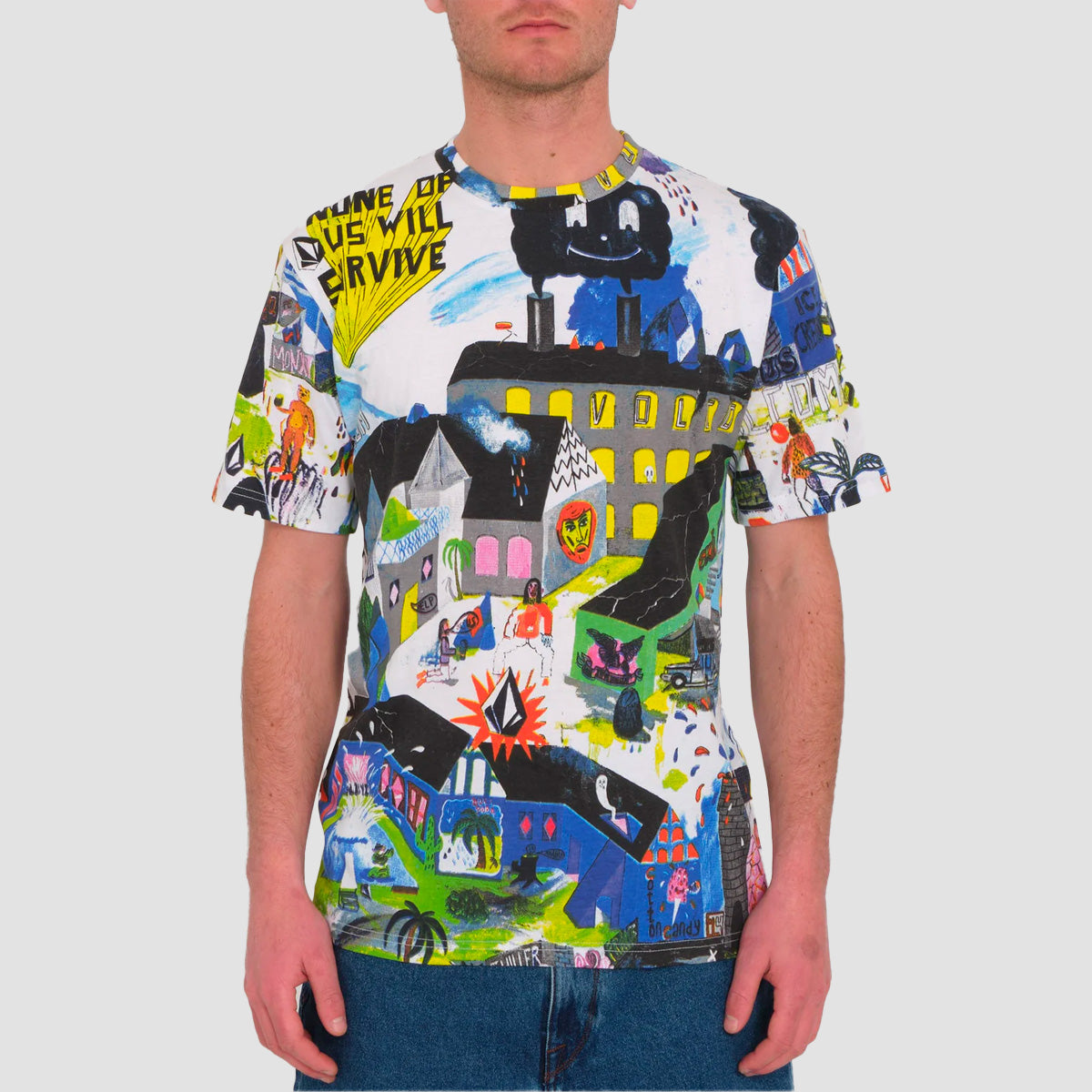 Volcom Impeduglia T-Shirt Print