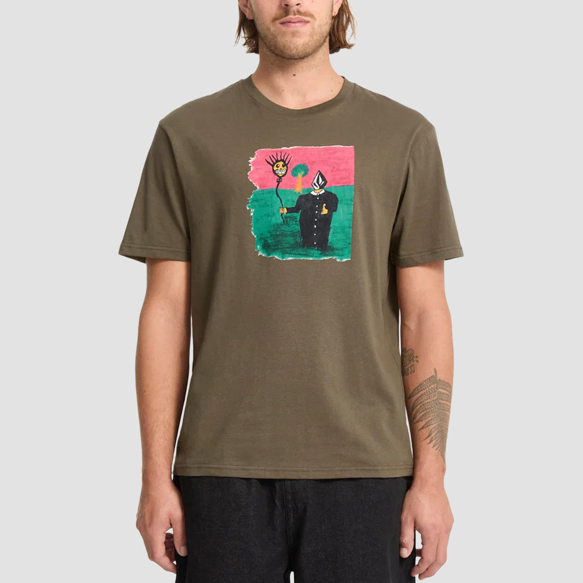 Volcom Issam T-Shirt Sage Leaf