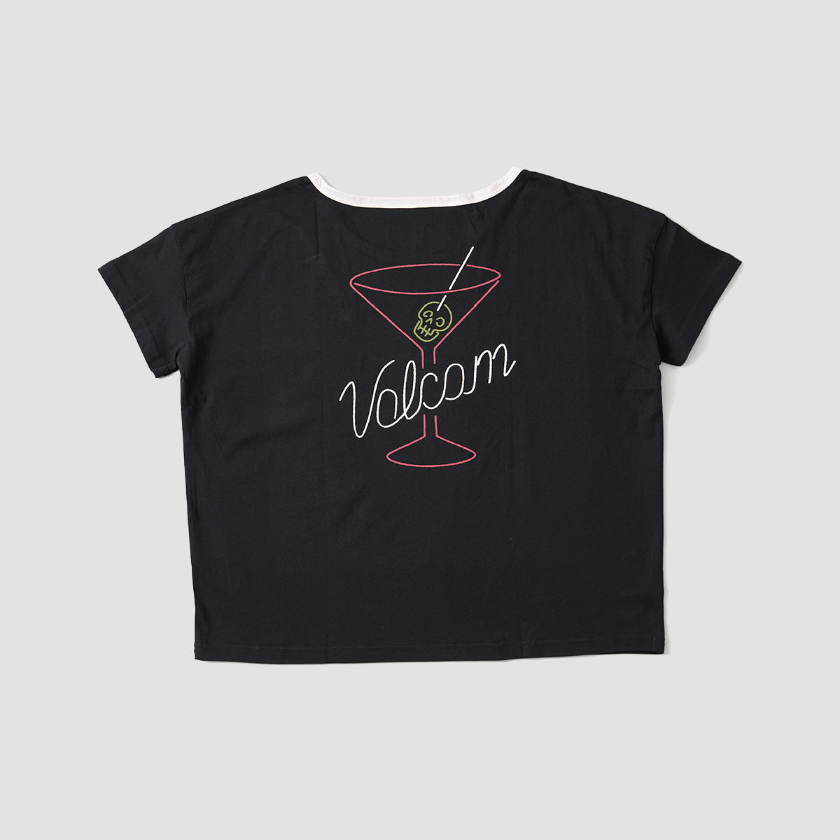 Volcom Kneon Nights T-Shirt Black - Womens