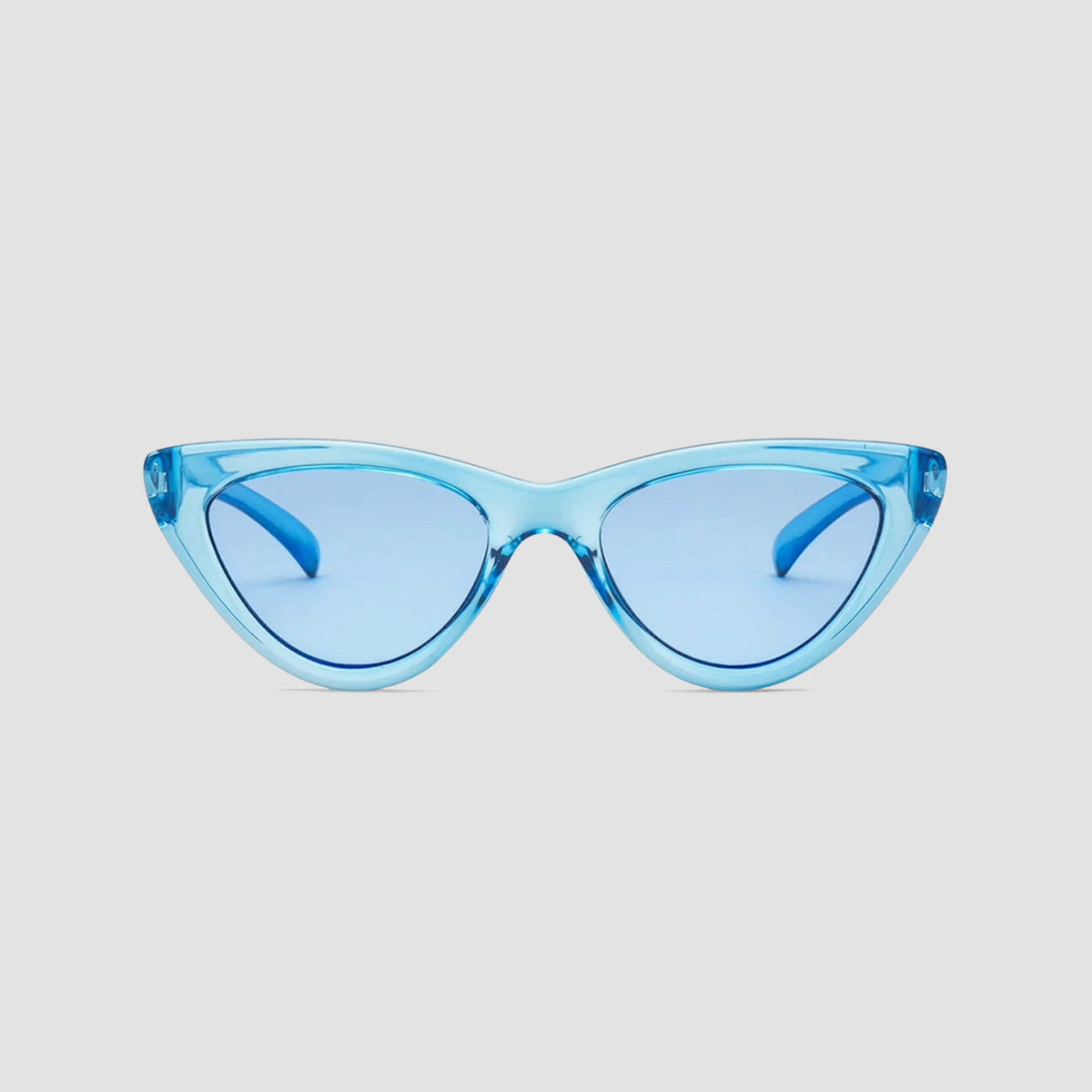 Volcom Knife Sunglasses Crystal Sky/Blue - Womens
