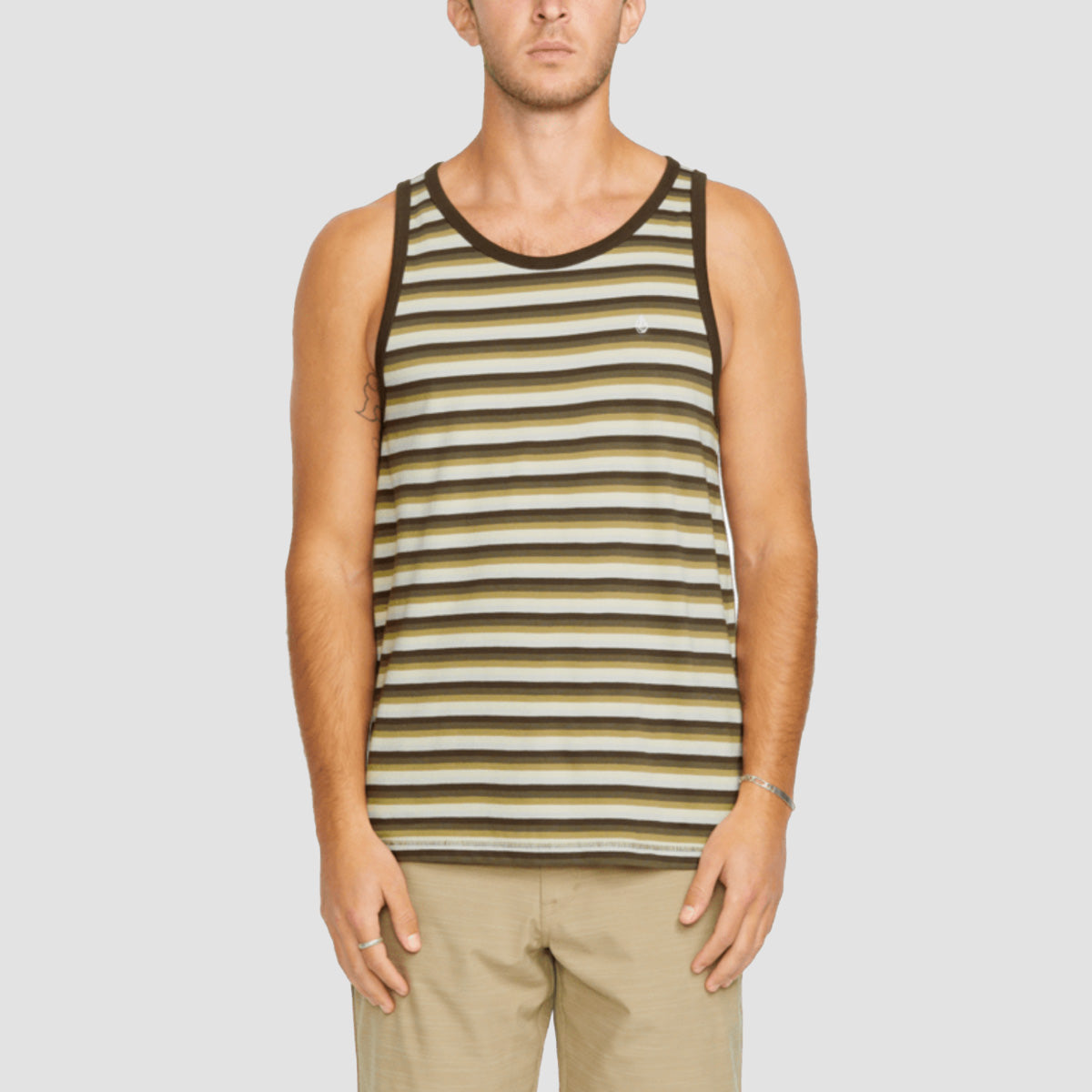 Volcom Level Stone Tank Vest Wren