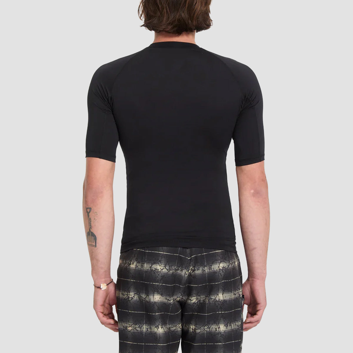 Volcom Lido Solid Short Sleeve Rashguard Black