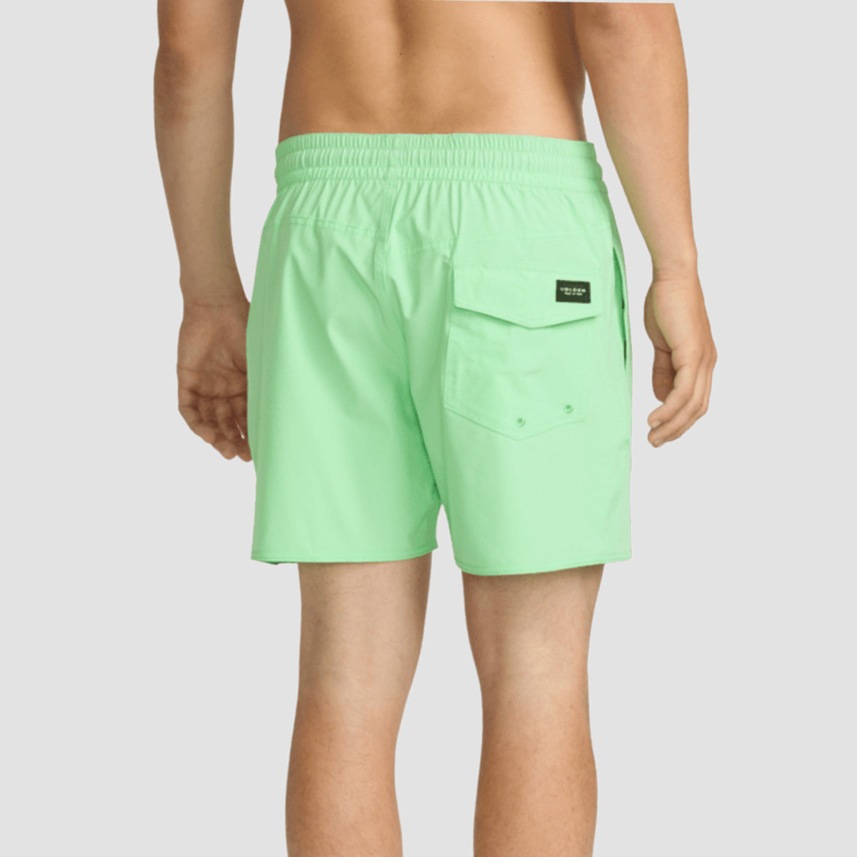 Volcom Lido Solid Trunk 16" Boardshorts Jade Cream