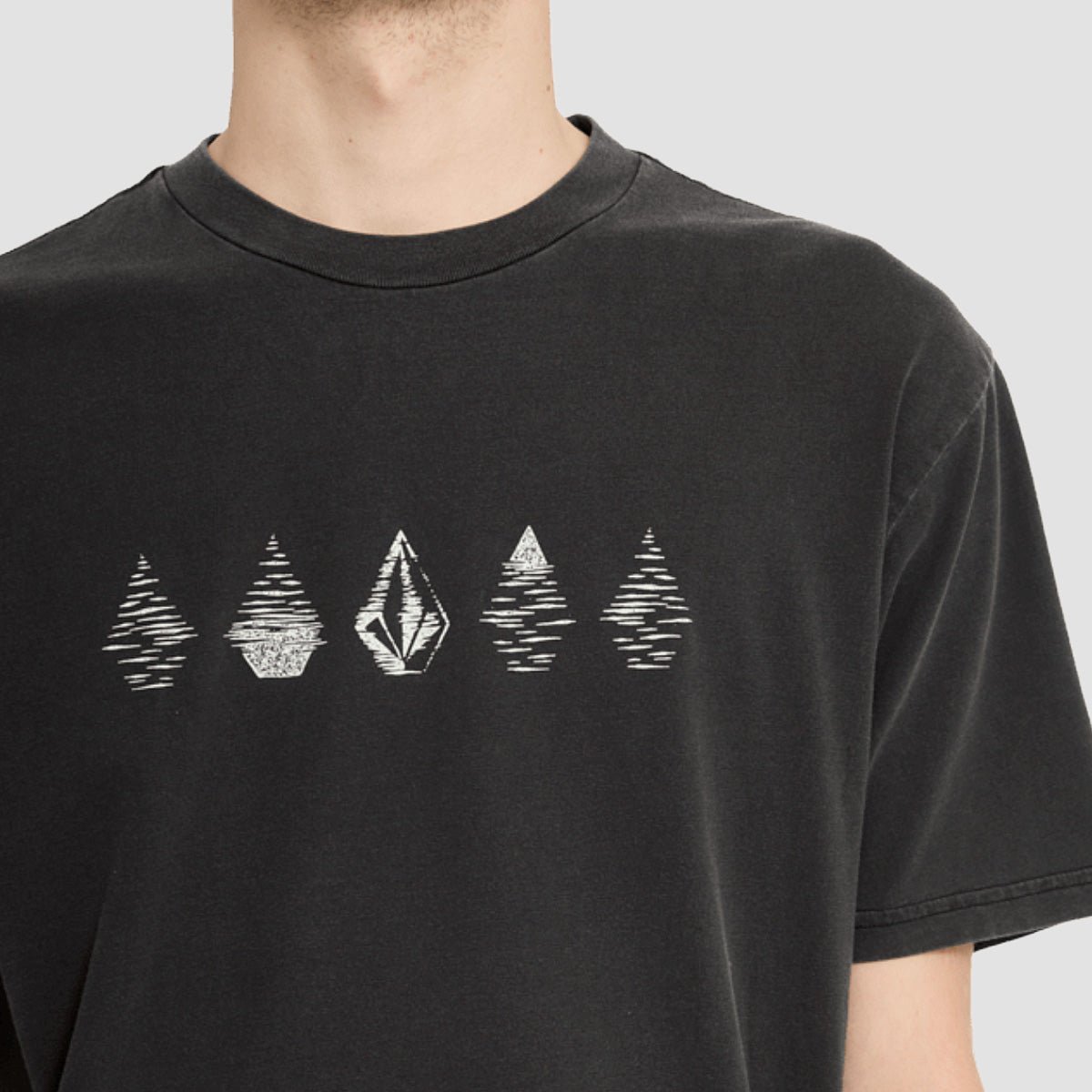 Volcom Lunar Phases T-Shirt Black