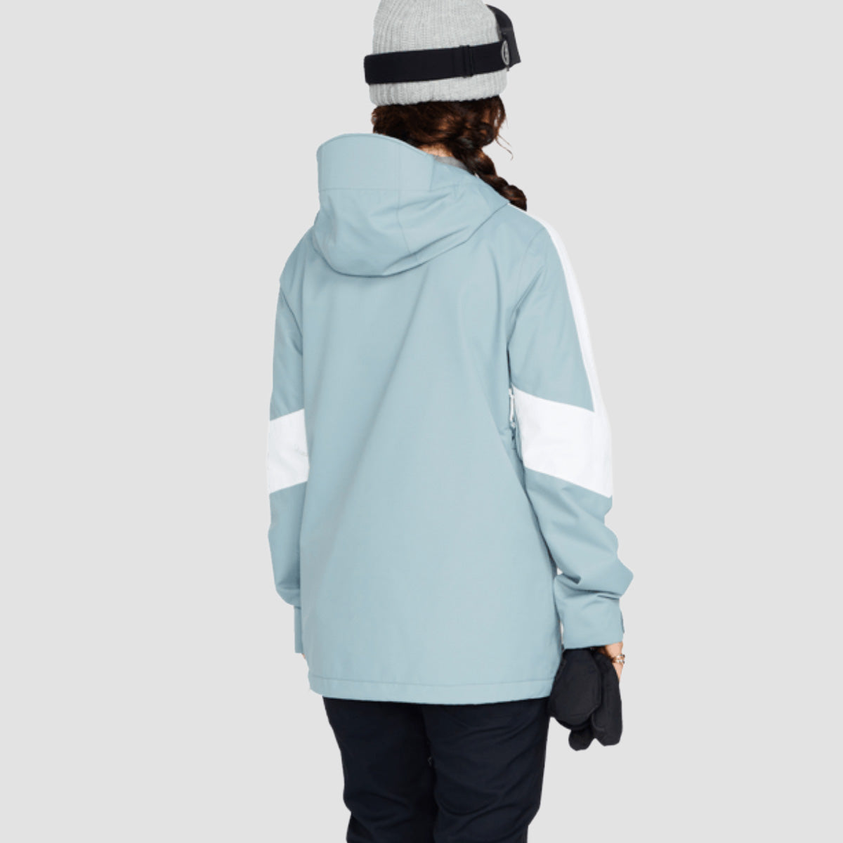 Volcom Mirror Pullover 10K Snow Jacket Green Ash - Womens