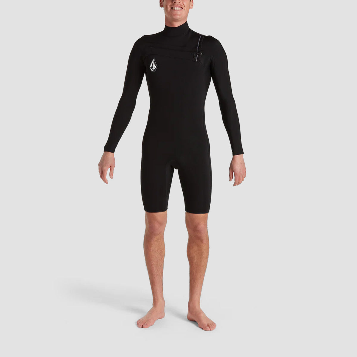 Volcom Modulator 2/2mm Longsleeve Spring Wetsuit Black