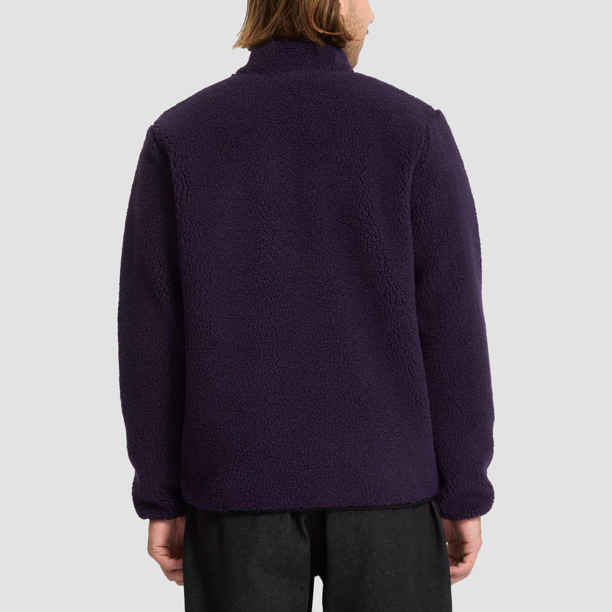 Volcom Muzzer Fuzzar Zip Fleece Dark Purple